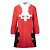 Autre Marque Rotes Mini-Kleid von Vivetta mit Dekorativen Details - Ansicht 2