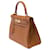 Hermès Borsa HERMES Kelly 28 in Pelle Dorata - 103350 D'oro - vista 5