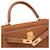 Hermès Borsa HERMES Kelly 28 in Pelle Dorata - 103350 D'oro - vista 7