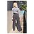 Maison Martin Margiela Jeans asimétricos Maison Margiela Gris - vista 11