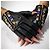 GUANTES DE CUERO NEGRO CHANEL 11A PARIS BYZANCE CON PIEDRAS PRECIOSAS TAMAÑO 7 RAROS Multicolor Dorado Metálico - vista 2