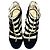 Stivaletti con tacco Jimmy Choo in suede nero con cinturini e dettagli dorati - vista 3