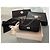 Mademoiselle Chanel vintage 2.55 Reissue 226 – Pelle nera invecchiata & catena argento – mai indossato – Set completo Nero Bordò - vista 2