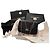 Mademoiselle Chanel vintage 2.55 Reissue 226 – Pelle nera invecchiata & catena argento – mai indossato – Set completo Nero Bordò