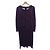 Autre Marque Leonard Modekleid Schwarz Lila