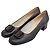 Pumps in pelle Vala di Salvatore Ferragamo Bronzo Marrone scuro
