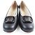 Pumps in pelle Vala di Salvatore Ferragamo Bronzo Marrone scuro - vista 3