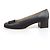 Pumps in pelle Vala di Salvatore Ferragamo Bronzo Marrone scuro - vista 4