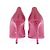 Prada Décolleté rosa in pelle di coccodrillo stampata - vista 5