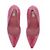 Prada Décolleté rosa in pelle di coccodrillo stampata - vista 6