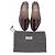 Thom Browne Sandali "slip-on" bordeaux in pelle verniciata Bordò - vista 8