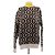 Prada Vintage-Muster Rollkragenpullover in Gelb aus Wolle Braun