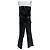 Autre Marque MAJORELLE Leder Overall Schwarz XS