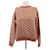 Apc Gestreifter orange Pullover mit Mohair  - Ansicht 1