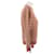 Apc Gestreifter orange Pullover mit Mohair  - Ansicht 3