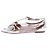 Alaïa Sandali piatti argentati Argento - vista 3