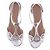 Alaïa Sandali piatti argentati Argento - vista 6