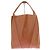 Chloé Borsa "Spin" cammello in pelle grana - vista 2