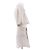 Jacquemus Vestido "L'Année 97" beige de lino y algodón - vista 3
