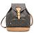 Louis Vuitton Zaino vintage Montsouris 2000 marrone