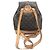 Louis Vuitton Zaino vintage Montsouris 2000 marrone - vista 4