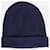 Céline Beanie blu a coste con logo  - vista 2