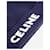 Céline Beanie blu a coste con logo  - vista 3