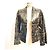 Autre Marque Vintage leather jacket with speckled print Brown Sand Light brown Dark brown