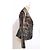Autre Marque Vintage leather jacket with speckled print Brown Sand Light brown Dark brown - view 4