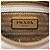 Bow Borsa a tracolla Prada in tela Canapa marrone con logo e fiocco Beige - vista 5
