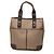 Céline Celine Braune Macadam Canvas Tasche Beige