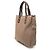 Céline Celine Braune Macadam Canvas Tasche Beige - Ansicht 2