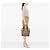Céline Celine Braune Macadam Canvas Tasche Beige - Ansicht 8