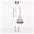 Céline Borsa a mano in tela Macadam Celine marrone Beige - vista 7