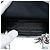 Dior Mini Metallico Argento in Pelle di Agnello Stampata Floreale Lady Dior - vista 4