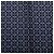 Hermès Blaue geometrische Seidenfransen-Schal 140 - Ansicht 5