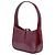 Saint Laurent Mini Rojo Patente Le 5 a 7 Roja Burdeos - vista 2