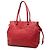 Borsa Prada Rossa Vitello Daino Rosso - vista 2