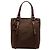 Céline Celine Braune Canvas-Tasche Dunkelbraun