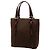 Céline Celine Braune Canvas-Tasche Dunkelbraun - Ansicht 2