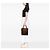 Céline Celine Braune Canvas-Tasche Dunkelbraun - Ansicht 8