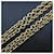 Collana in pietra con logo 4G Givenchy D'oro Metallico - vista 4