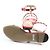 Rockstud Lackleder-Sandalen von Valentino Garavani Pink - Ansicht 6