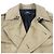 Abrigo trench de cuero de cordero y algodón Coach F33778 Beige Camello - vista 2