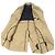 Abrigo trench de cuero de cordero y algodón Coach F33778 Beige Camello - vista 4