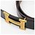 Cinturón Trillon de Box Calf Constance 80 de Hermès Castaño Negro - vista 13