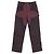 Pantalones de denim de algodón Monogram Louis Vuitton Castaño Burdeos