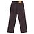 Pantalones de denim de algodón Monogram Louis Vuitton Castaño Burdeos - vista 2