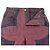 Pantalones de denim de algodón Monogram Louis Vuitton Castaño Burdeos - vista 6