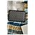 Clutch Michael Kors Logo Strass Negra Negro Hardware de plata - vista 2